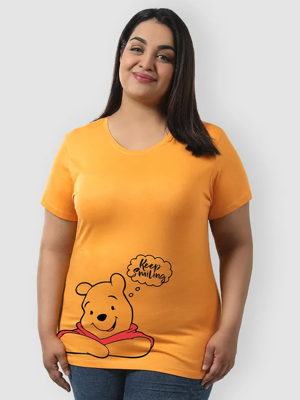 Keep Smiling Women's Plus Size T shirts