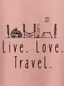 Live Love Travel Women Plus Size T-shirt