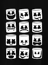 Marshmello Moods Women Plus Size T-shirt
