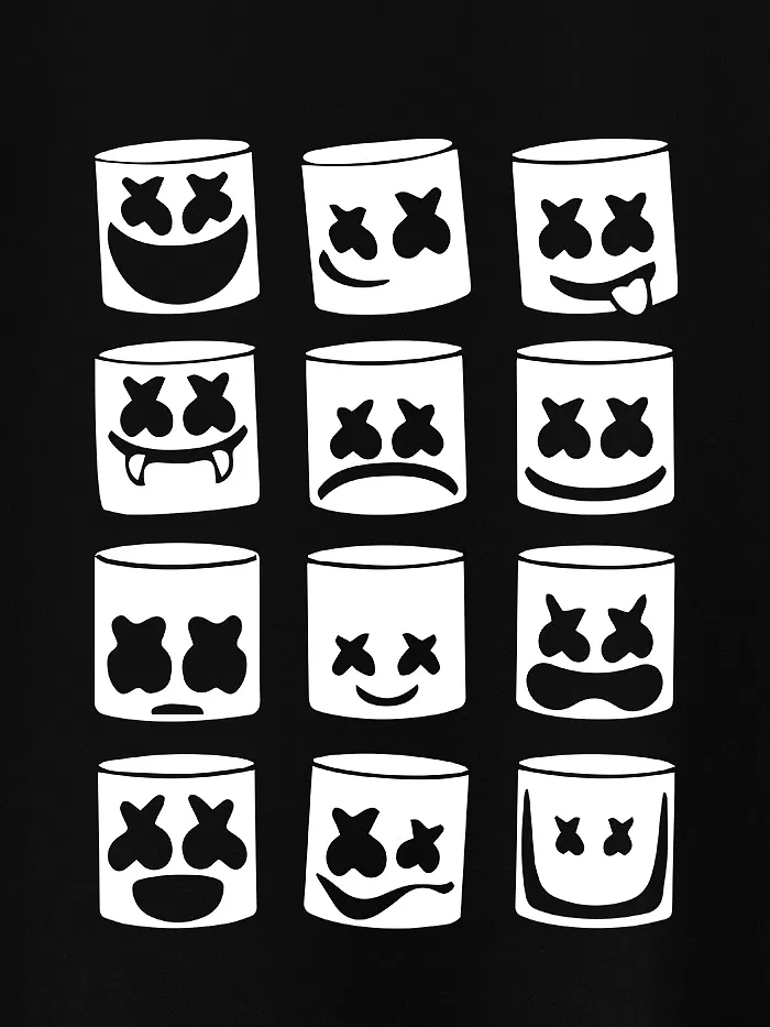 Marshmello Moods Women Plus Size T-shirt