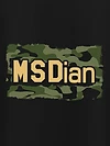 Msdian Camouflage Women Plus Size T-shirt