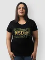 Msdian Camouflage Women Plus Size T-shirt
