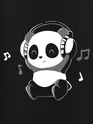 Music Panda Women Plus Size T-shirt