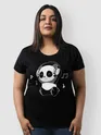 Music Panda Women Plus Size T-shirt