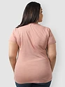 Never Give Up Plus Size Women T-shirts
