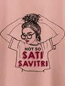 Not So Sati Savitri Plus Size Women T-shirts
