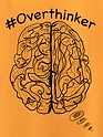 Overthinker Women Plus Size T-shirt