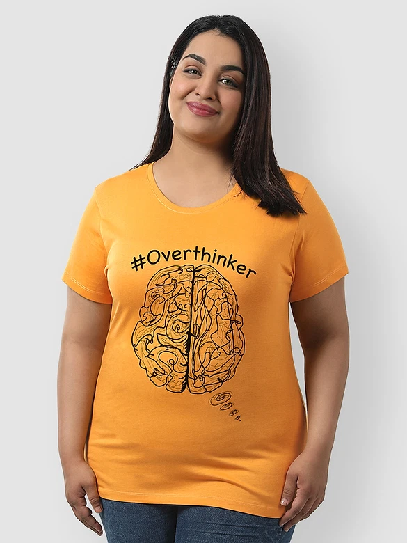 Overthinker Women Plus Size T-shirt
