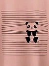 Peeping Panda Women Plus Size T-shirt