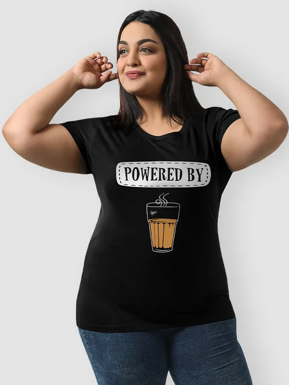 Powered by Chai Women Plus Size T-shirt