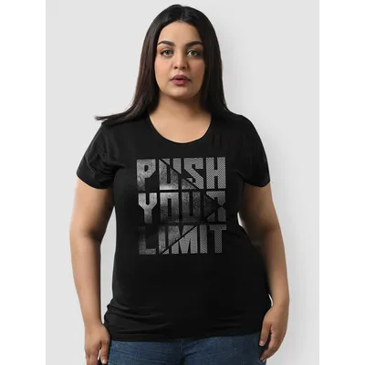 Push Your Limit Women Plus Size T-shirt