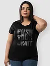 Push Your Limit Women Plus Size T-shirt