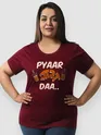 Pyar Chai Daa Women Plus Size T-shirt