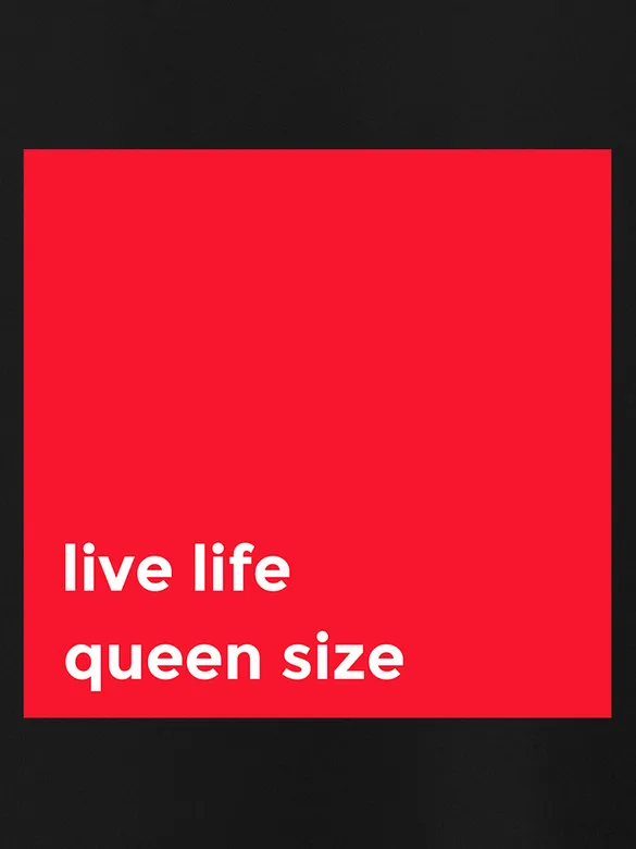 Queen Life Women Plus Size T-shirt