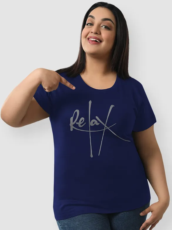 Relax Women Plus Size T-shirt