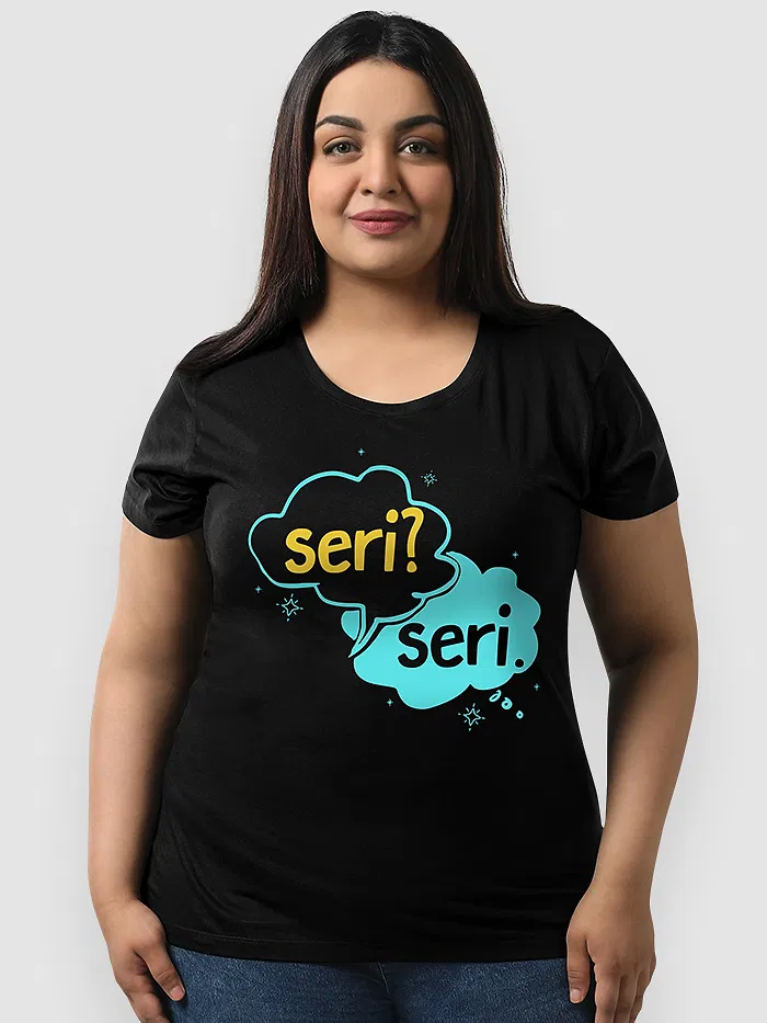 Seri Plus Size Women T-shirt