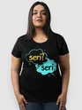 Seri Women Plus Size T-shirt