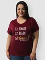 Single Taken Traveling Women Plus Size T-shirt