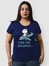 Take Me Anywhere Women Plus Size T-shirt