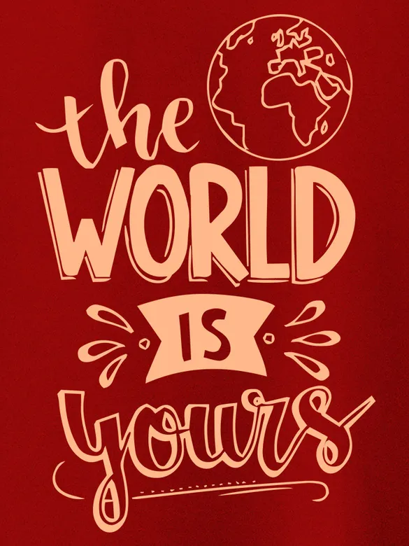The World Is Yours Women Plus Size T-shirt