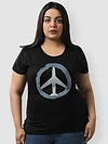 Travel Peace Women Plus Size T-shirt