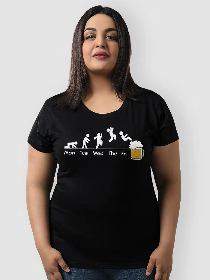 Yay Day Women Plus Size T-shirt