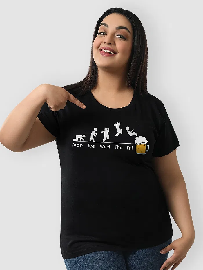 Yay Day Women Plus Size T-shirt