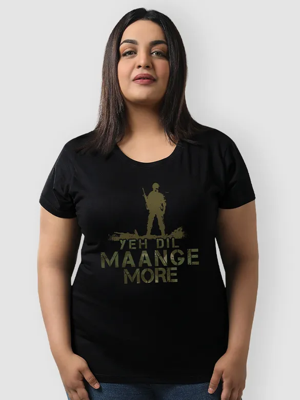 Yeh Dil Maange More Women Plus Size T-shirt