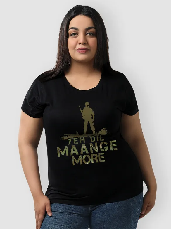 Yeh Dil Maange More Women Plus Size T-shirt