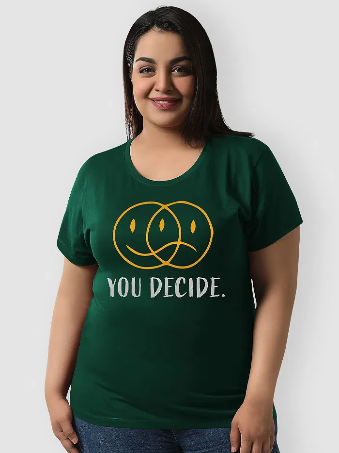 You Decide Women Plus Size T-shirt