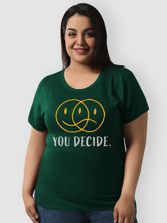 You Decide Women Plus Size T-shirt