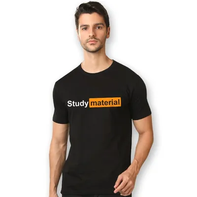 Black Round Neck T-shirt