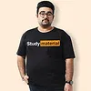 Study Material Plus Size T shirts