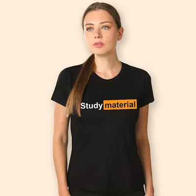 Study Material T-shirts for Girls