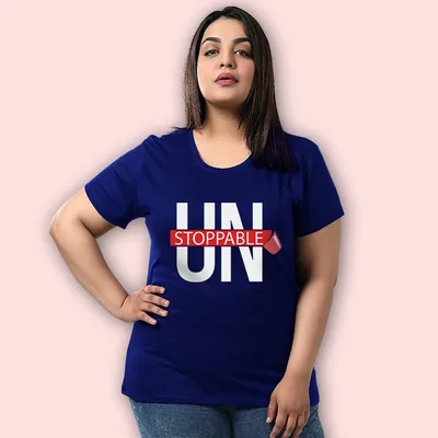 Unstoppable Women Plus Size T shirts