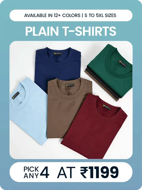 Plain Tee Combo