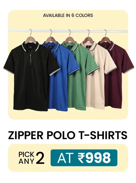 Zipper Polo